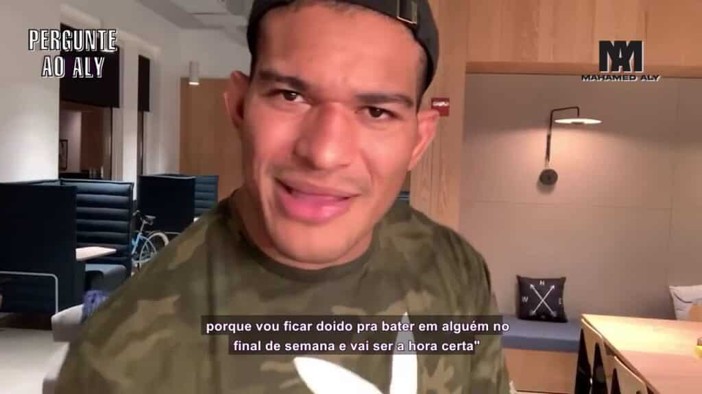 Seu mindset de treino muda na semana da luta?