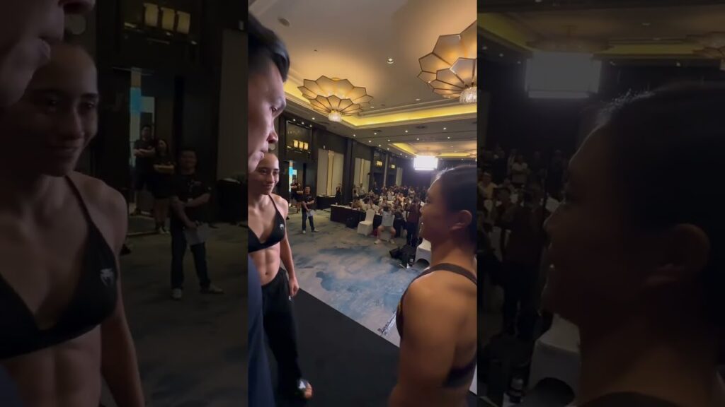 Shi Ming and Bruna Silva are ready to go! 🔥 #roadtoufc