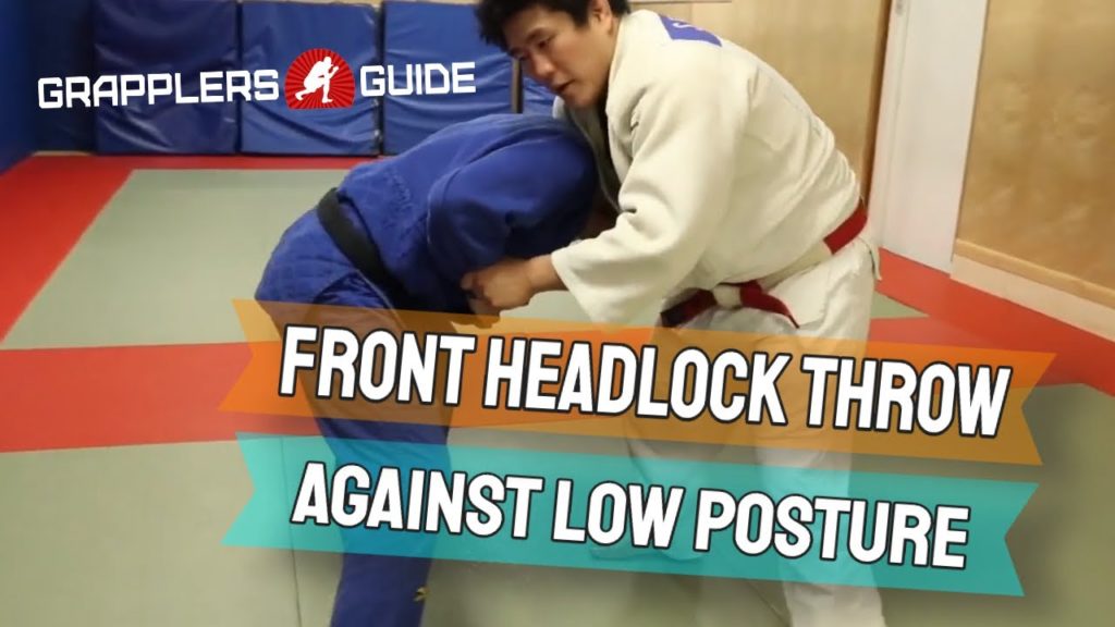 Shintaro Higashi - Front Headlock Throw Against Low Posture/Guard Puller