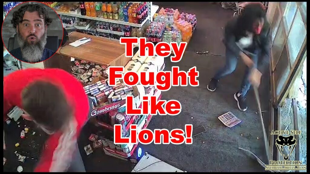 Shop Owners Fight Off Multiple Robbers