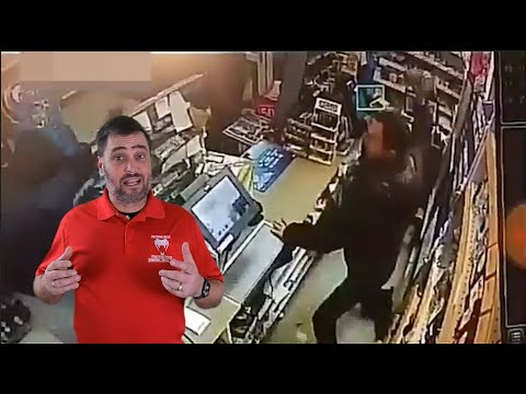 Shopkeeper's Attitude Repels An Attempted Robbery