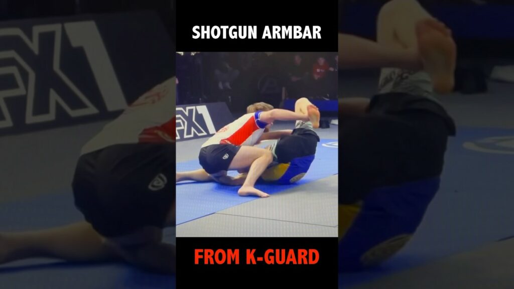 Shotgun Armbar from K-Guard | Tips & Prevention #bjj #nogi