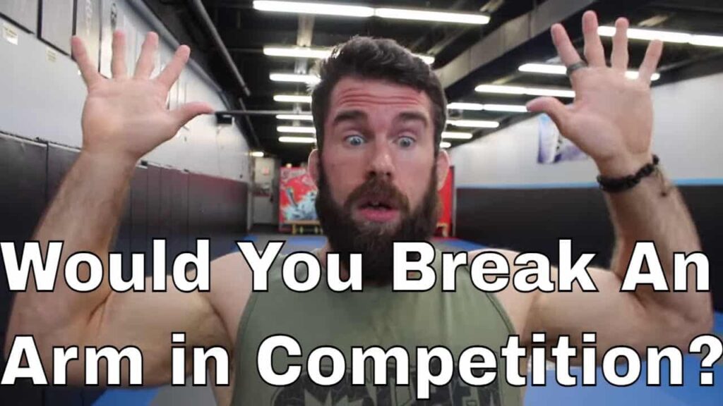 Should You Break Someone’s Arm in a BJJ Competition?