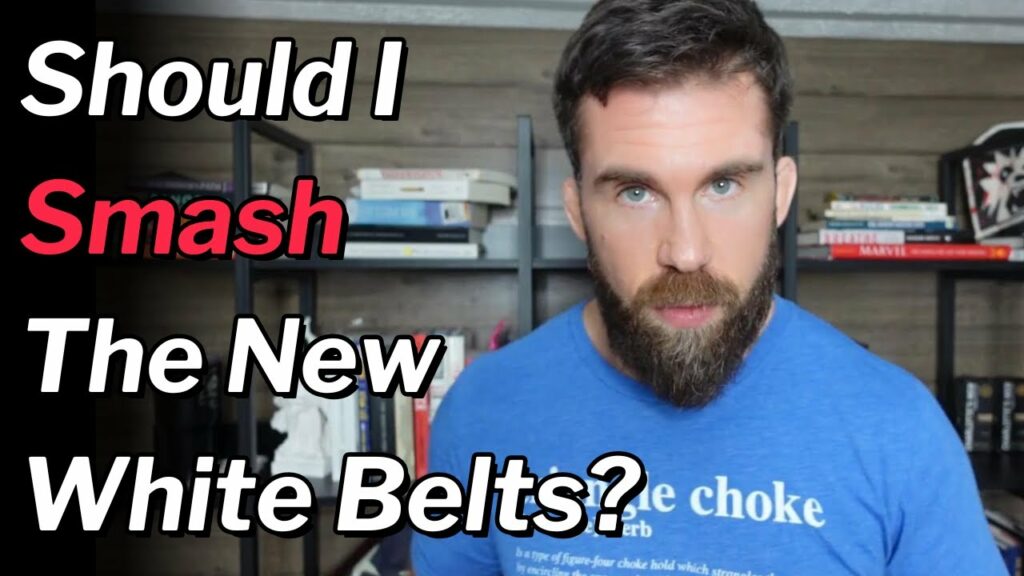 Should You Mercilessly Smash New White Belts or Let Them Work in BJJ?