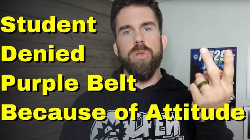 Should Your Attitude Determine Your Belt Promotions in BJJ?