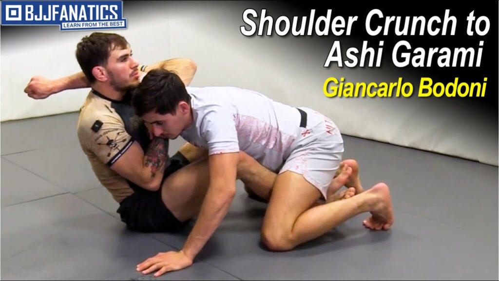 Shoulder Crunch to Ashi Garami by Giancarlo Bodoni