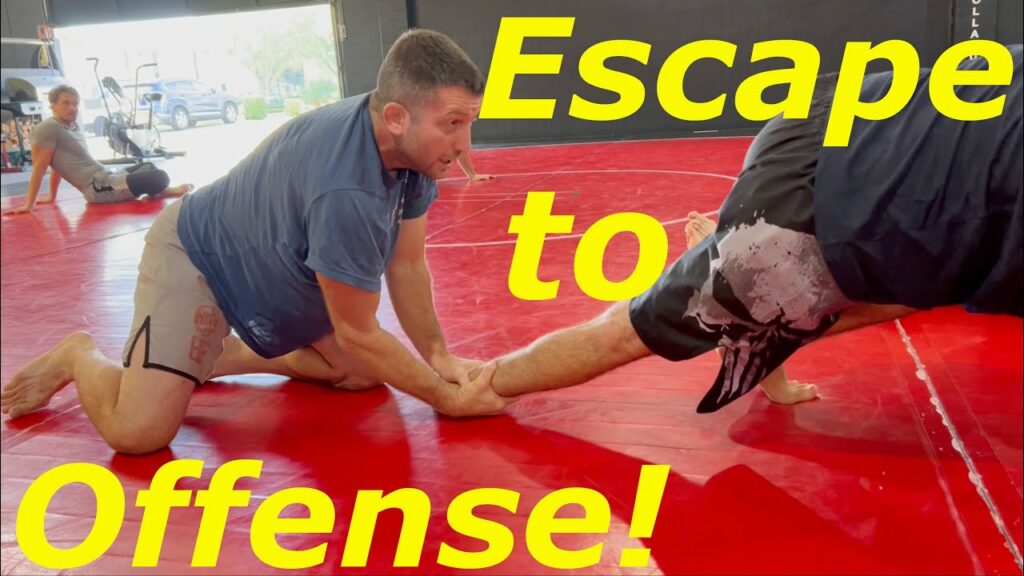 Side Control ESCAPE using the Snake!