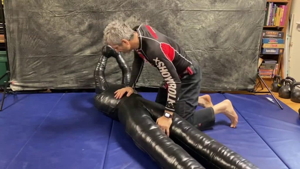 Side Control to Knee on Belly for BJJ Solo Training
