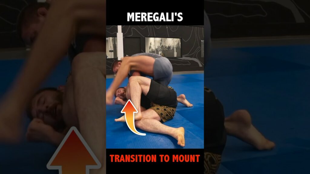 Side Control to Mount Transition with Nicholas Meregali #bjj #nogi #jiujitsu