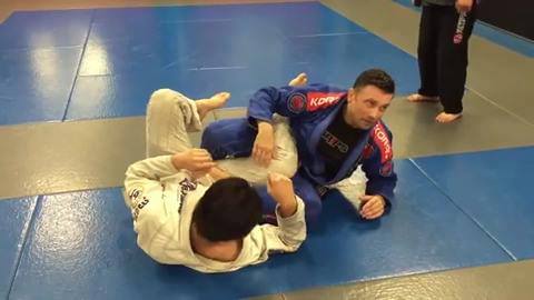 Side control to Heel Hook