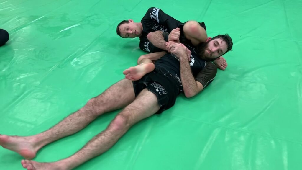 Side to Side Armbar Drill (from the Back, Kimura Grip)