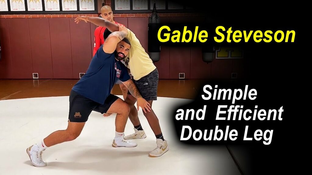 Simple And Efficient Double Leg From The 2021 Olympic Wrestling Champion Gable Steveson