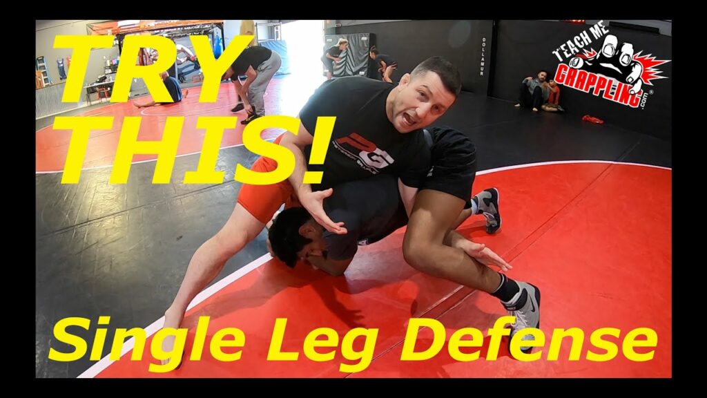 Single Leg DEFENSE!??  TRY THIS!!!