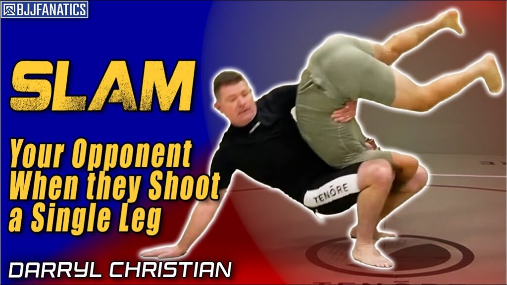 Single Leg Defense Crossbody Takedown by Darryl Christian