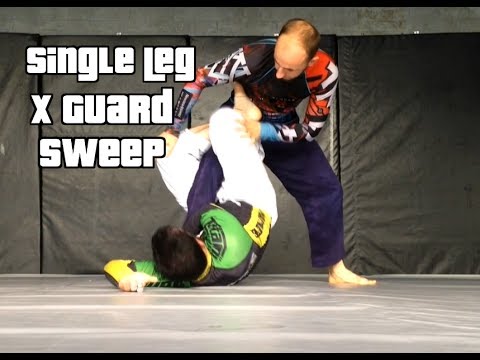 Single Leg X Guard Sweep