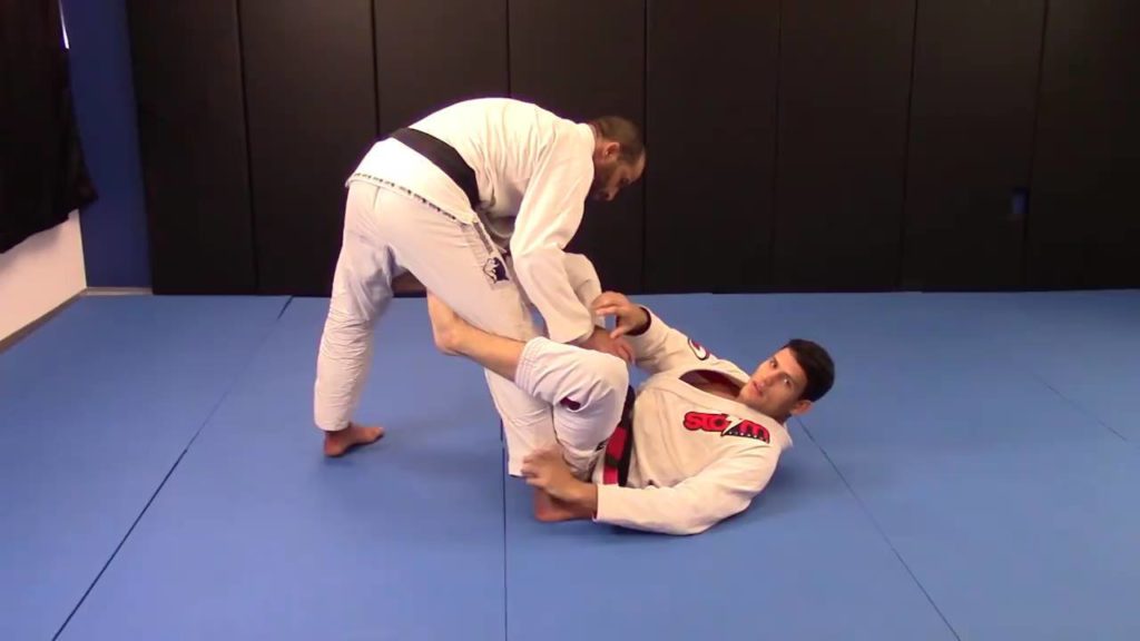 Single X to Toe Hold