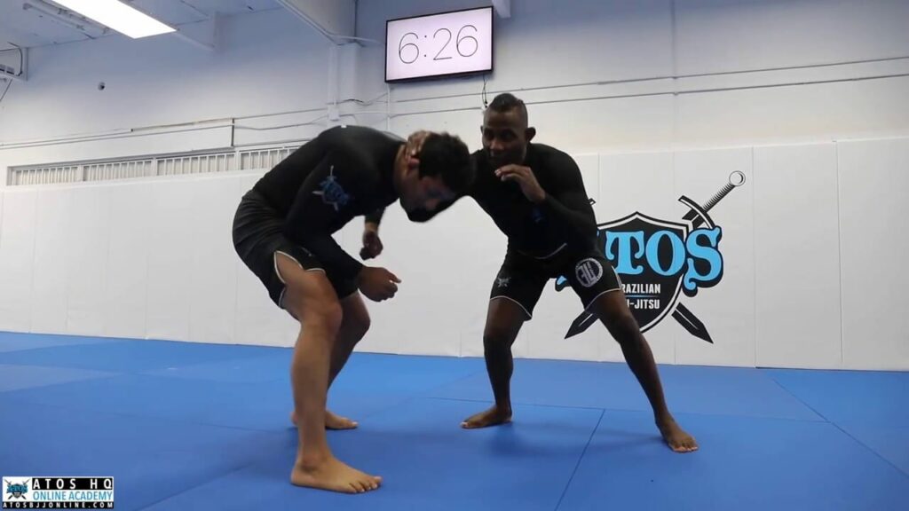 Single leg to double leg takedown - Fred Leavy