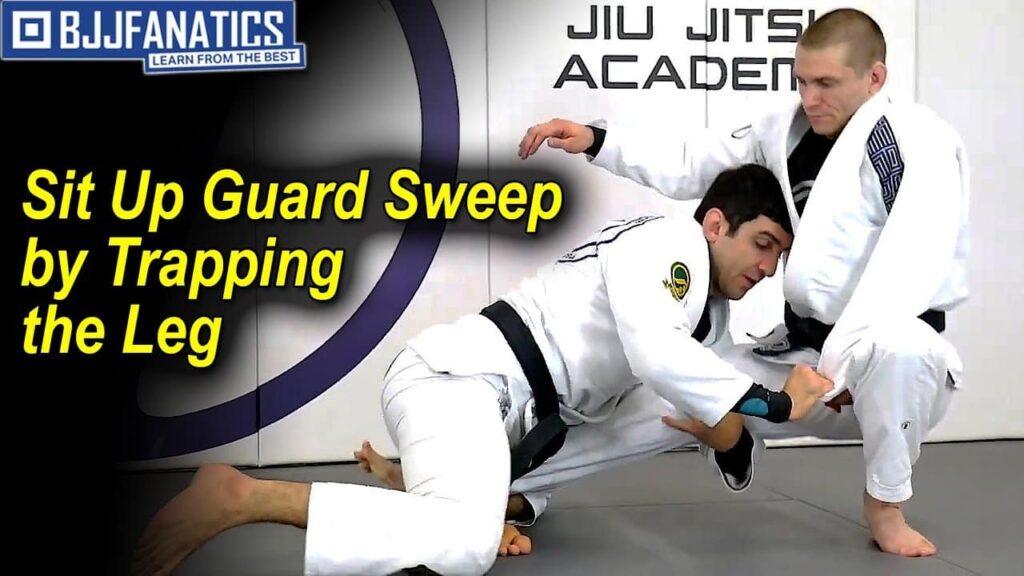 Sit Up Guard Sweep by Trapping the Leg by Lucas Lepri