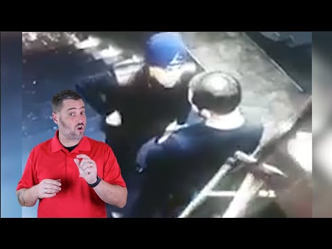 Skilled Russian Bouncer Absolutely Destroys Dude With Knife