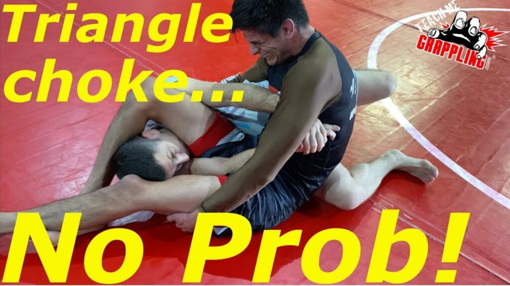 Slick Triangle Choke ESCAPE!!!  Plus Eddie VS Ryan!