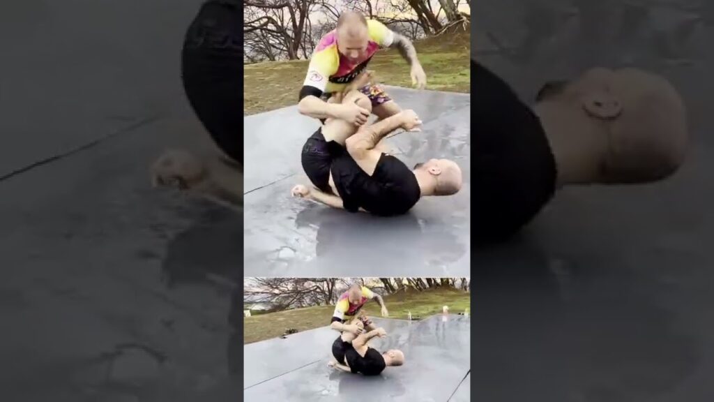 Sliding Leg Locks in the Jungle #shorts #bjj