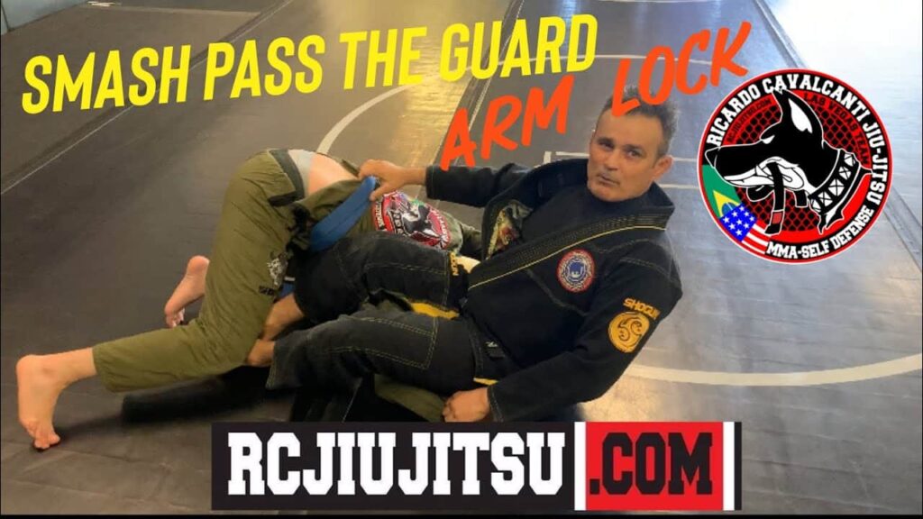 Smash pass the guard defense and attack the arm