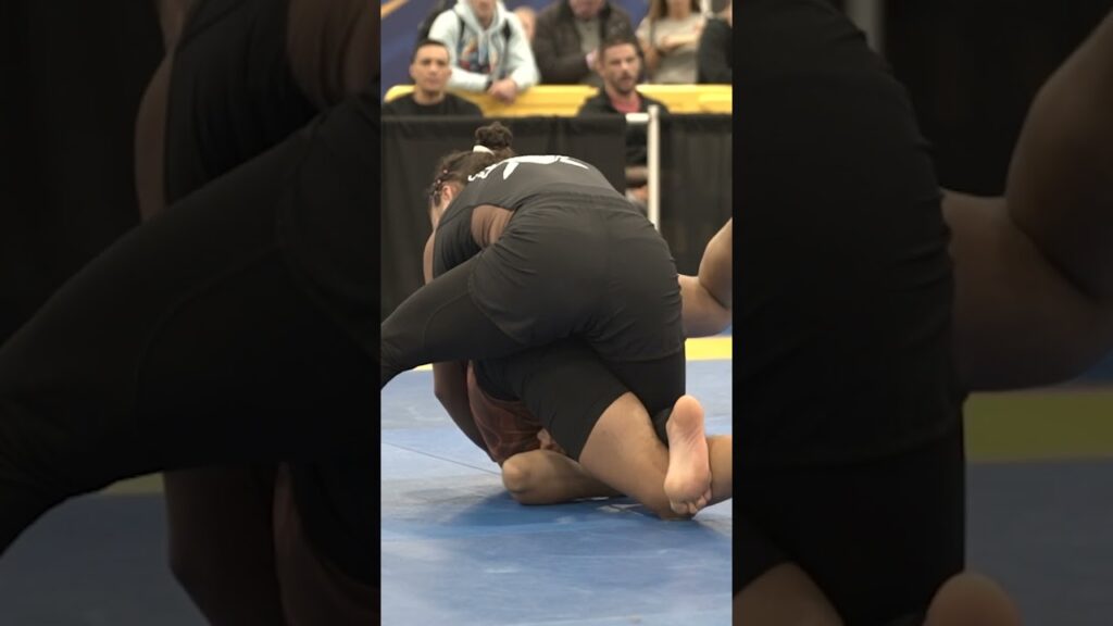 Smooth Guard Pass by Sarah Galvao 🔥 @ibjjf No-Gi Worlds