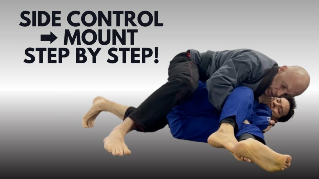 Smooth Side Control to Mount Transition | BJJ Fundamentals