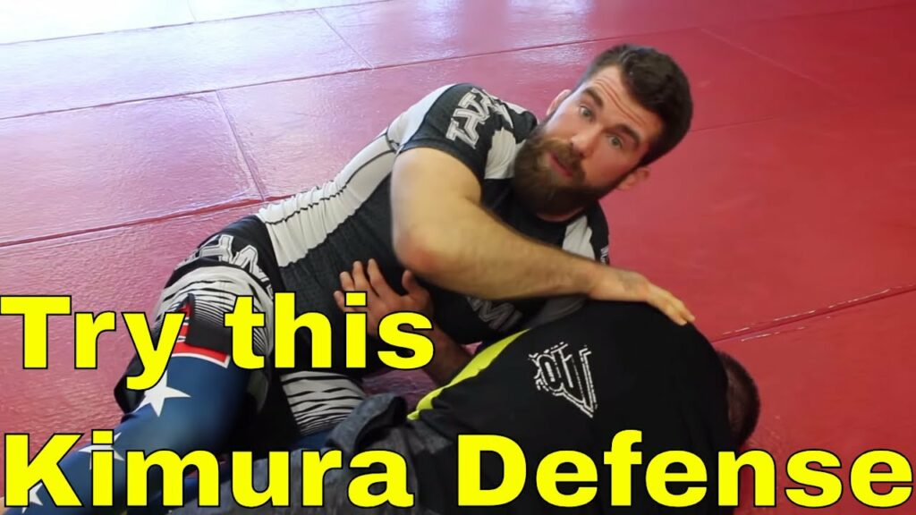 Sneaky Kimura Defense from Half Guard (The Reverse Kimura)
