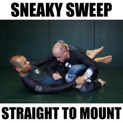 Sneaky Sweep Straight to Mount