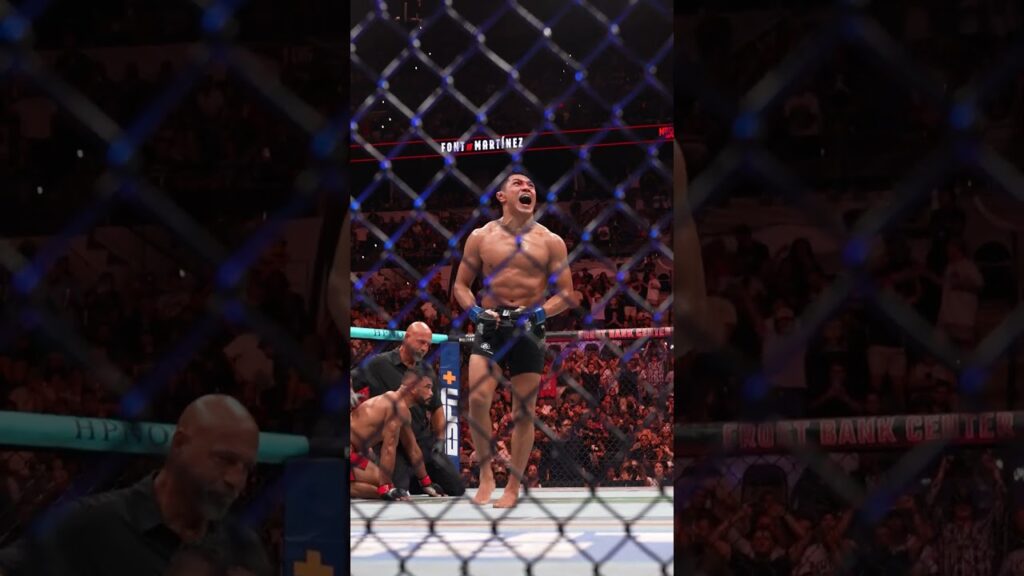 So loud you can't hear the horn 🔊 #nocheufc