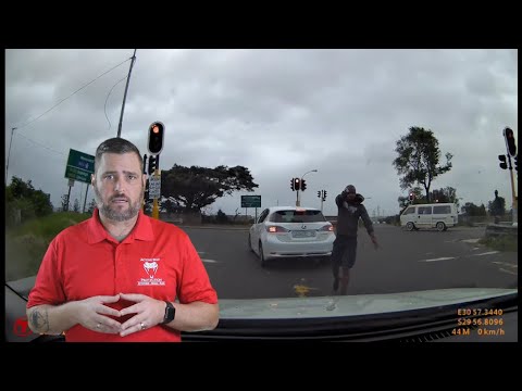 South African Driver Uses His Vehicle