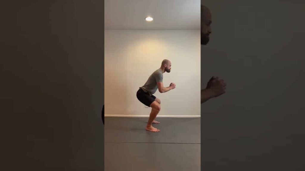 Squat Mobility Flow For Tight Hips and Ankles #shorts