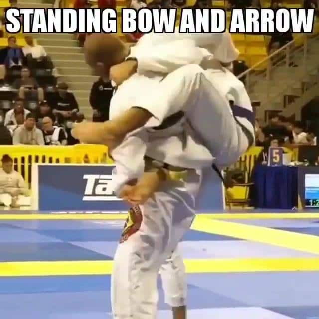 Standing Bow And Arrow