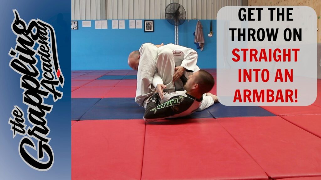 Starting from knees: TAKEDOWN/ARMBAR combo!
