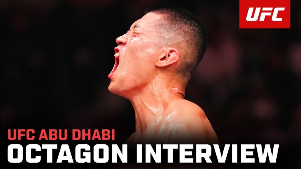 Steven Nguyen Octagon Interview | UFC Abu Dhabi