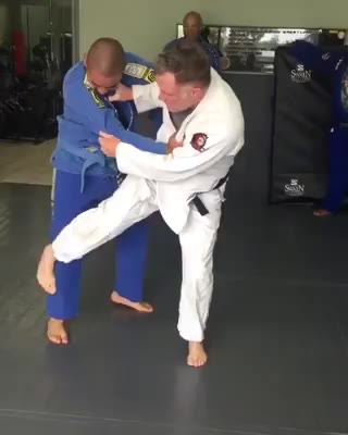 Sticky feet for osoto gari by Chris Haueter