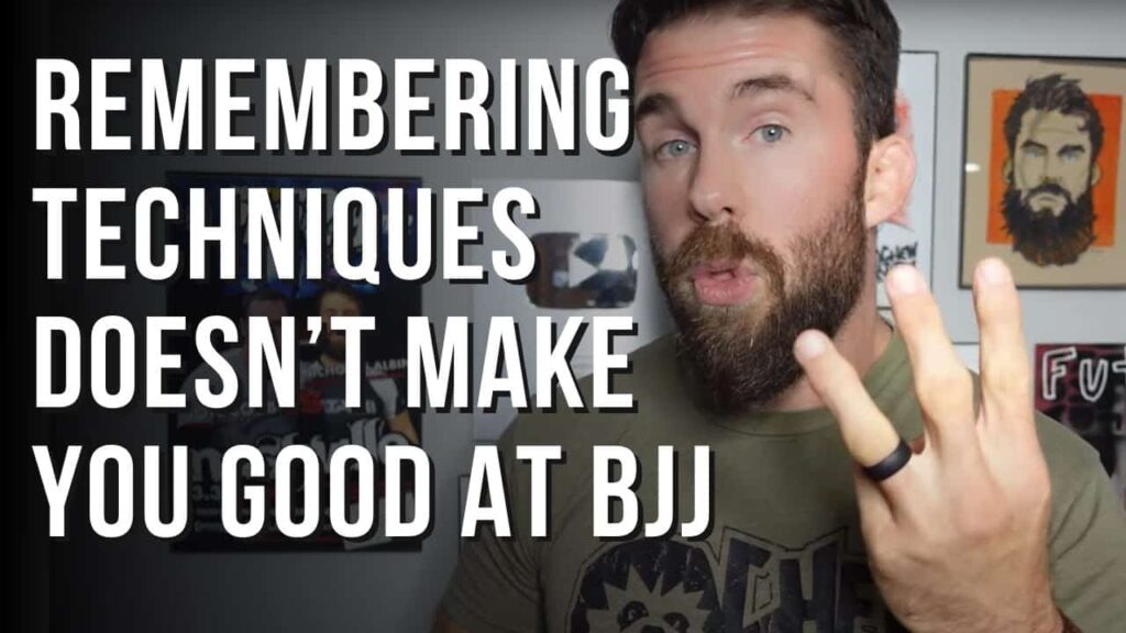 Stop Trying to Remember Techniques as a BJJ White Belt