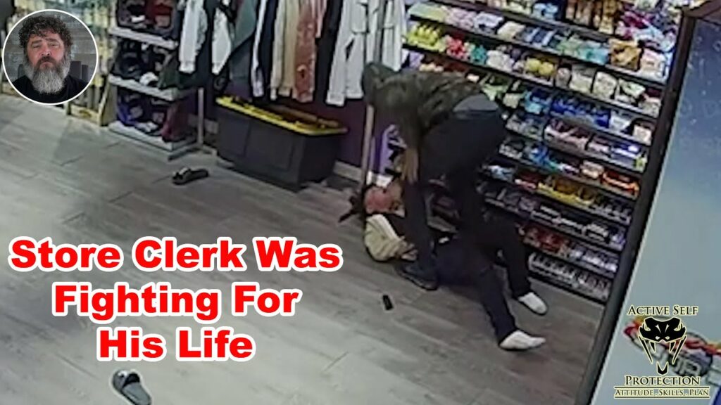 Store Clerk Grapples With Armed Robber And Gets Disarmed