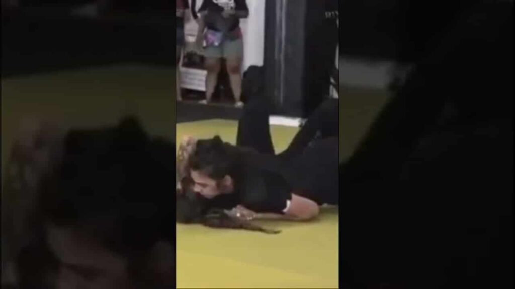 Strangled unconscious from Arm Triangle
