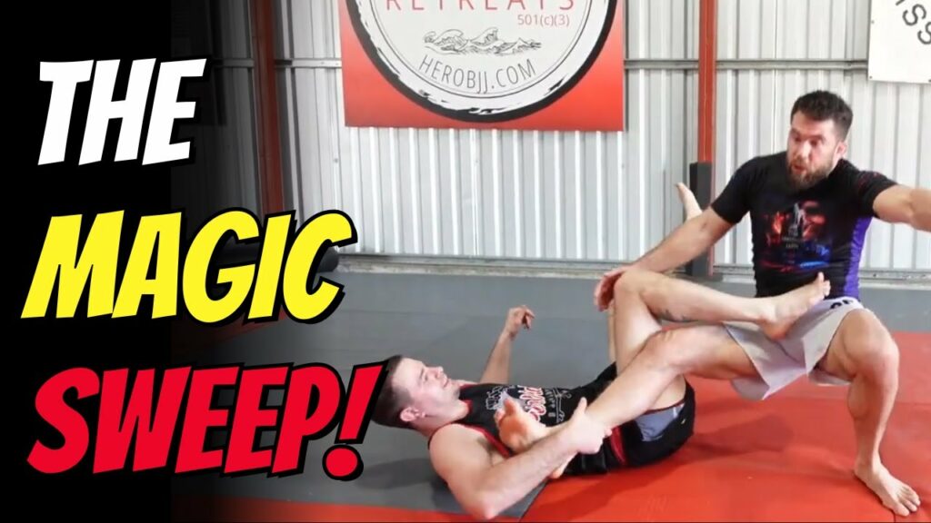 Stupid-Simple BJJ Open Guard Sweep that Works Like Magic!