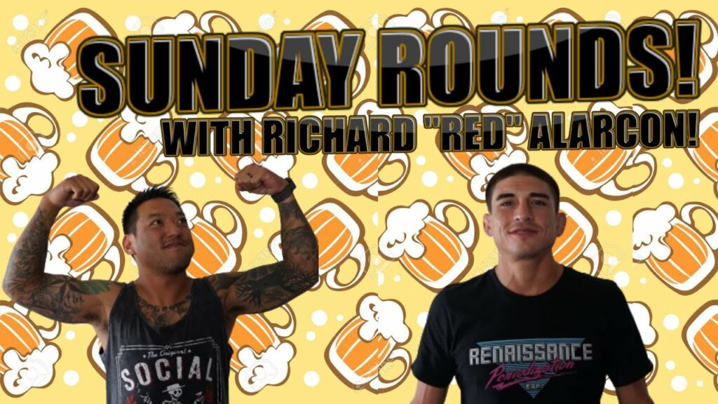 Sunday Rounds with Black Belts! Richard "Red" Alarcon roll
