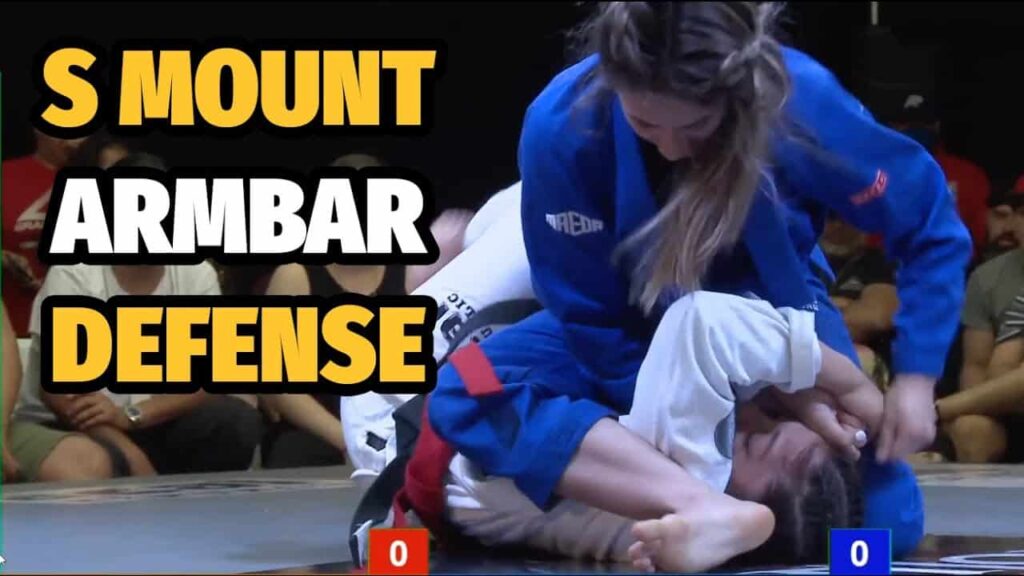 Super Effective S Mount Arm Bar Defense