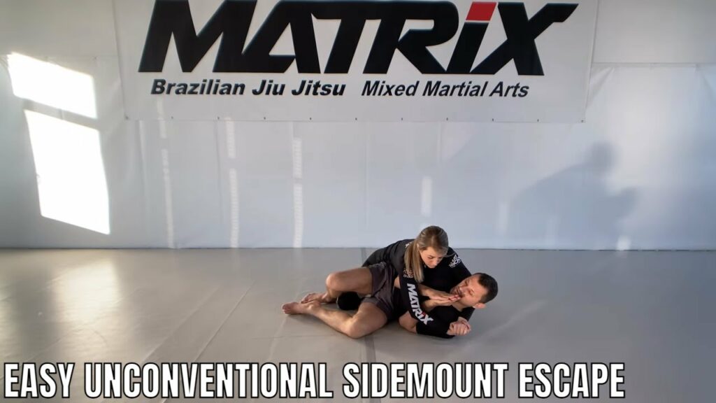 Surprise your Opponents with this unconventional and easy Sidecontrol Escape - Matrix Jiu Jitsu