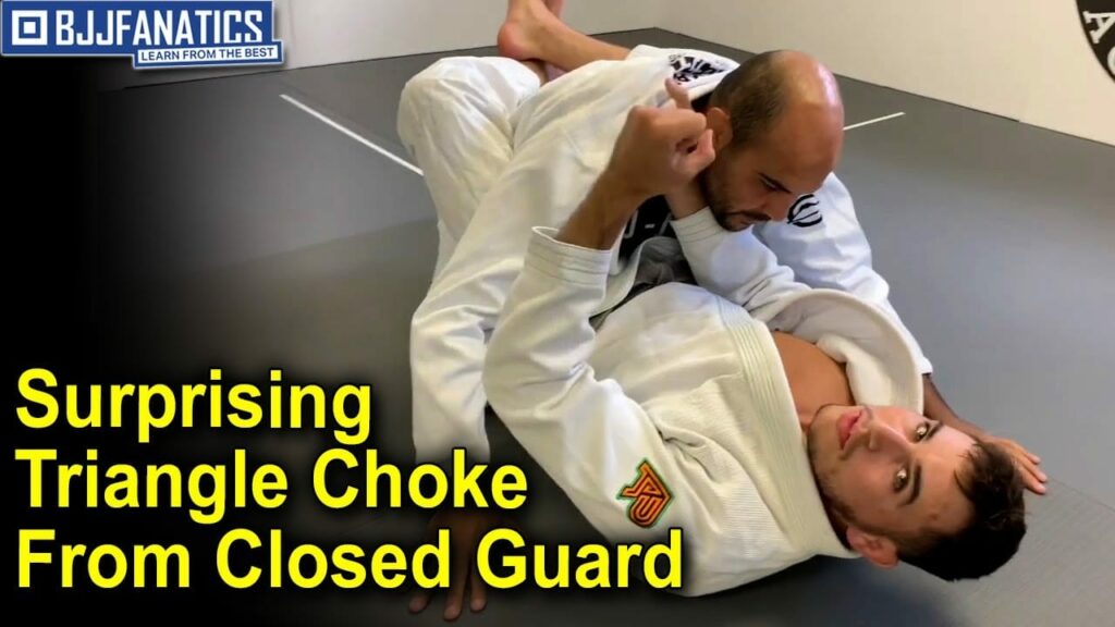 Surprising BJJ Triangle Choke From Closed Guard by Giancarlo Bodoni