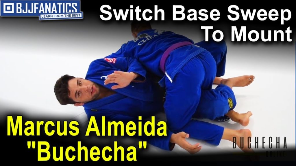 Switch Base Sweep To Mount by Marcus Almeida "Buchecha" BJJ Techniques