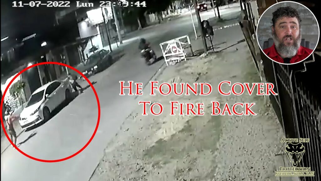 Switched-On Concealed Carrier Wins Insane Gun Fight Against Moto Robber