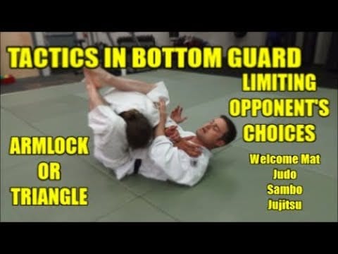TACTICS IN BOTTOM GUARD Limiting Opponent's Choices and Setting Him Up
