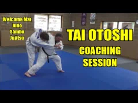 TAI OTOSHI COACHING SESSION