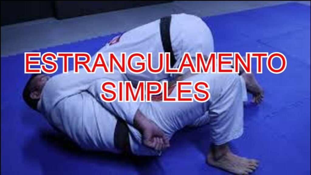 TERMINE A LUTA COM ESTRANGULAMENTO SIMPLES